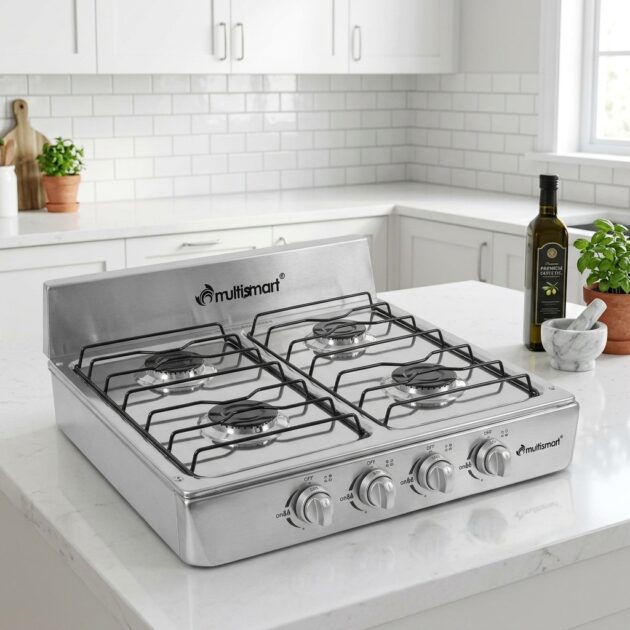ريشو Multismart رباعي الشعلات inox