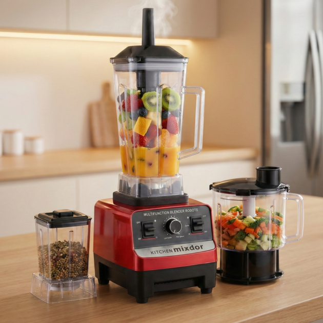 خلاط TAHAT متعدد الوظائف بمحرك نحاسي وشفرات فولاذية