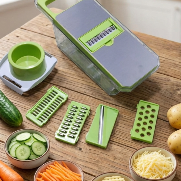 قطاعة الخضروات الاحترافية 5 في 1