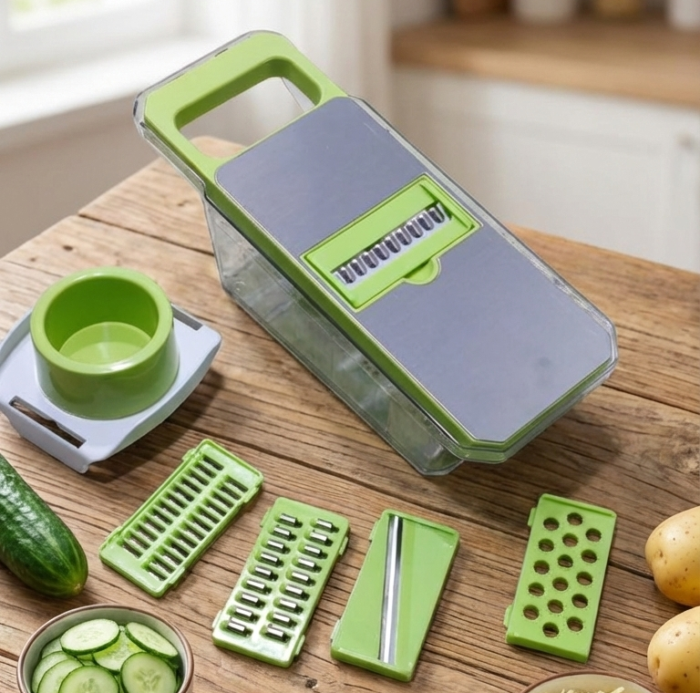 قطاعة الخضروات الاحترافية 5 في 1