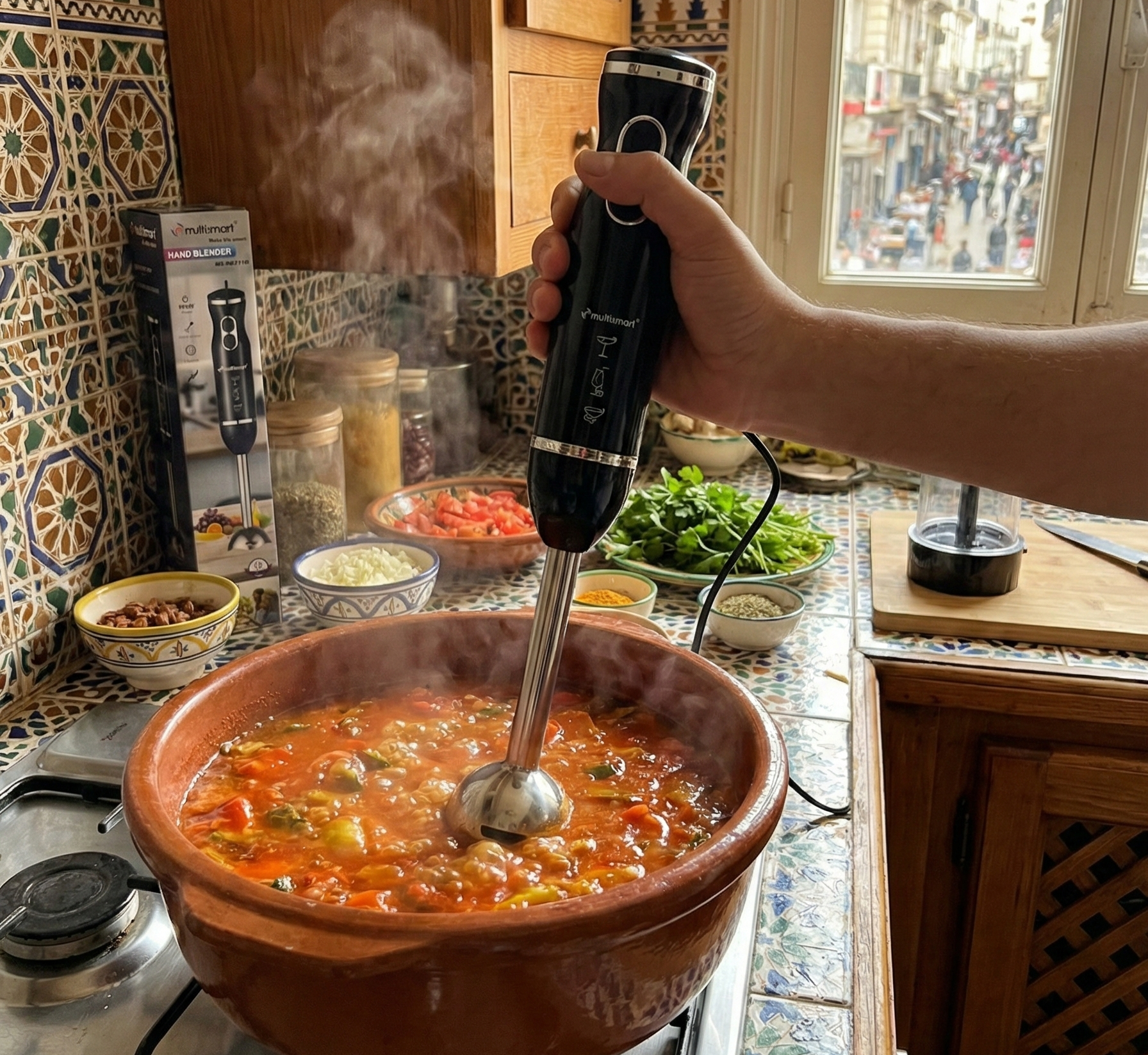 Bras mixer multismart inox 600w - الصورة 4