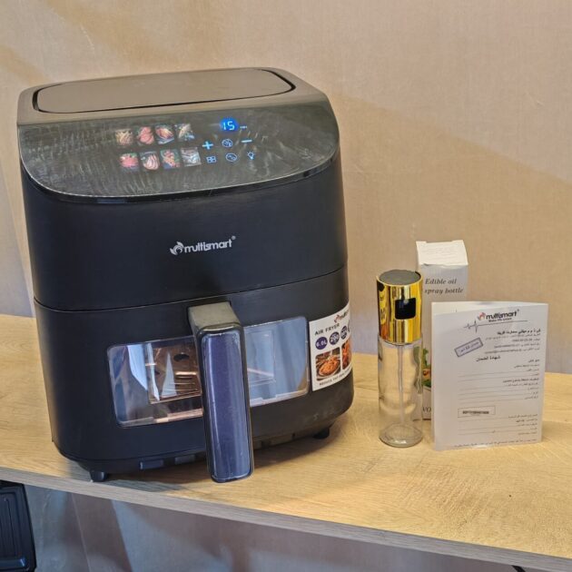 مقلاة هوائية Mutlismart airfryer 6L 1500W