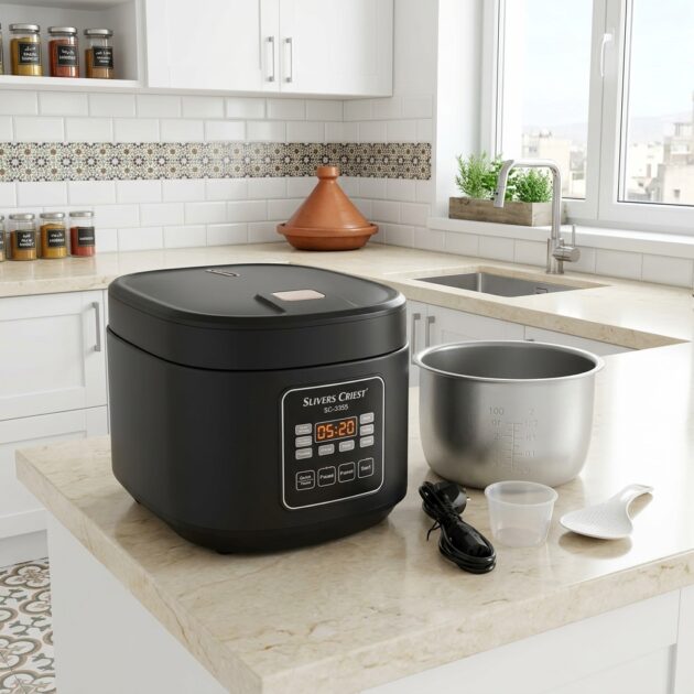 Silver Crust MultiCooker الطباخة الذكية 5 لتر