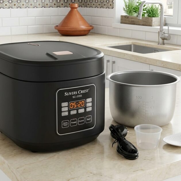 Silver Crust MultiCooker الطباخة الذكية 5 لتر