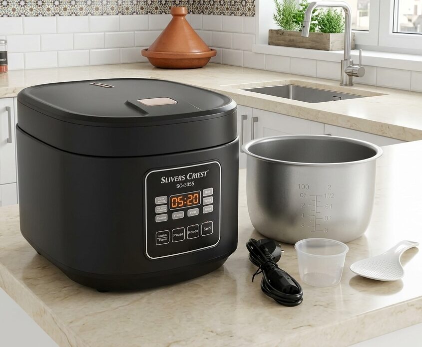 Silver Crust MultiCooker الطباخة الذكية 5 لتر