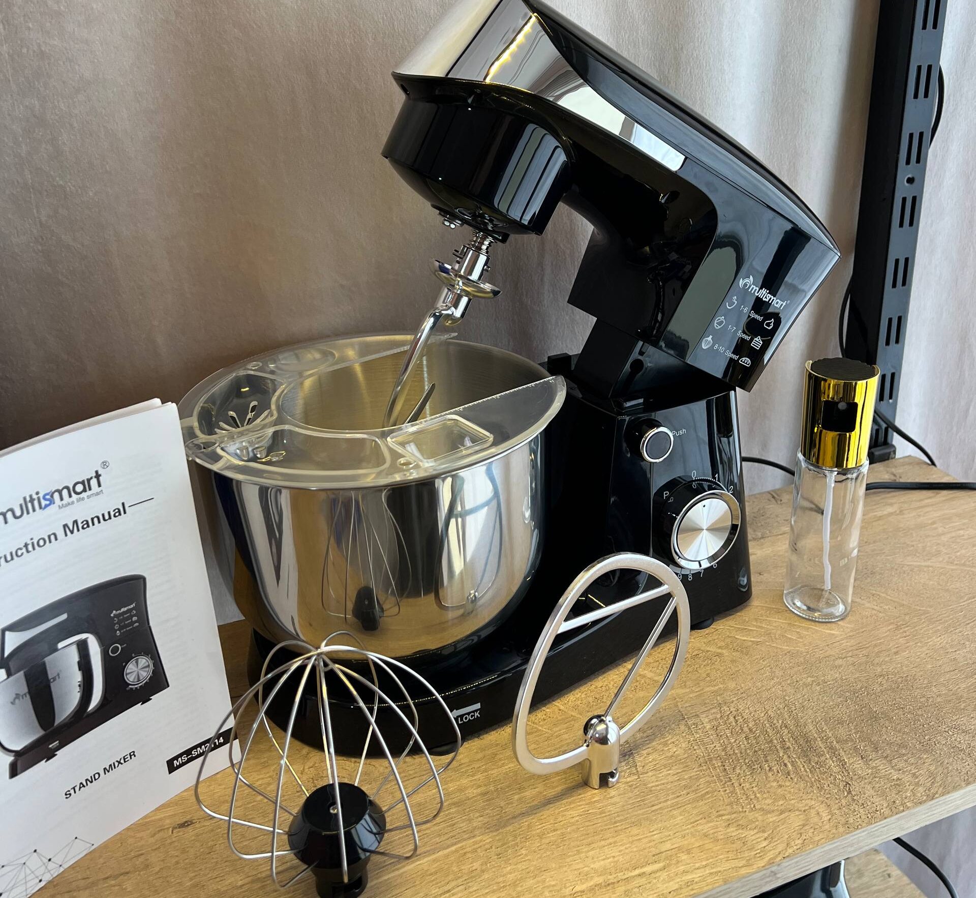 عجانة MultiSmart الاحترافية قوة 1500 واط وسعة 4 لتر - الصورة 3