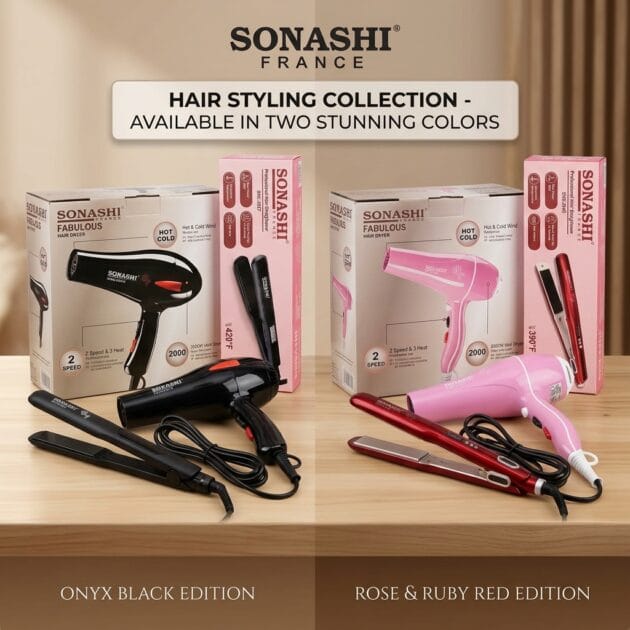 طقم العناية بالشعر المتكامل Sonashi Hair set 2 Pcs